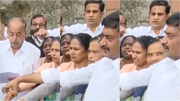 உறுதிமொழி ஏற்க கையை நீட்டிய உடன்பிறப்பு.. வளையலை கழற்றி விளையாடிய திமுக கவுன்சிலர்? அண்ணாமலை அட்டாக்