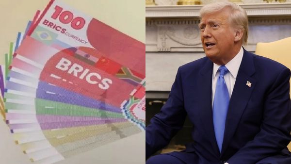BRICS கரன்சி.. டிரம்புக்கு எதிராக இந்தியாவிடம் இருக்கும் அஸ்திரம்! பம்பும் அமெரிக்கா!