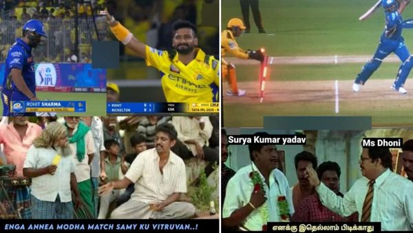 'முதல் மேட்சை சாமிக்கு விட்ருவோம்' சோஷியல் மீடியாவை டேக் ஓவர் செய்த சிஎஸ்கே.. மிரட்டும் மீம்ஸ்