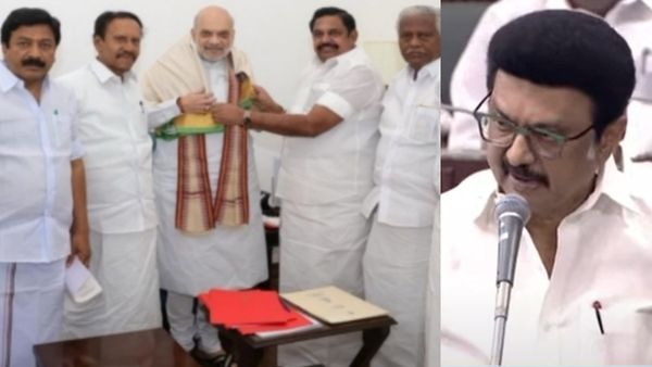 அமித் ஷாவை சந்தித்த எடப்பாடி பழனிசாமி.. சட்டசபையிலேயே நன்றி சொன்ன மு.க.ஸ்டாலின்.. காரணமே வேற!