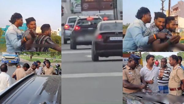 சென்னை - திருச்சி ஹைவேயில் திக் திக் சம்பவம்! காரில் சென்ற குடும்பத்தினரை 5 கி.மீ துரத்திய நபர்கள்