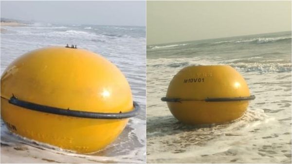 கடலூர் அருகே மிகப் பெரிய அளவில் மிதந்து வந்த மர்ம பொருள்.. ஆச்சரியத்துடன் பார்த்த மீனவர்கள்