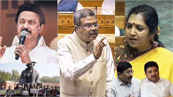 இருமொழி.. தேன்கூடா அல்லது திமுகவின் அரசியலா? திமுக எம்பிக்களின் சம்பவத்தின் பின்னணி