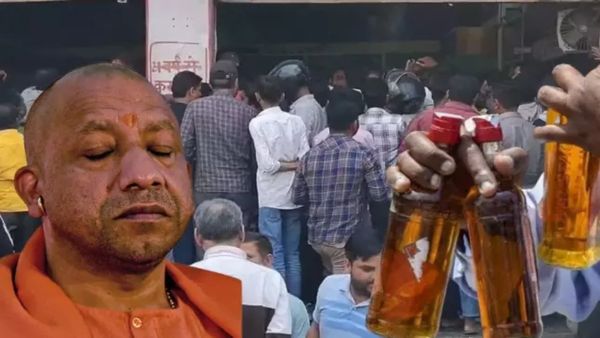 அரசு மதுக்கடைகளில் குஷியில் குடிமகன்கள்.. பாட்டிலுக்கு 1 பீர் இலவசம்.. உ.பி. டூ டெல்லி வரை 