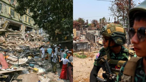 மியான்மர் நிலநடுக்கம்.. பாதிக்கப்பட்ட பகுதிகளுக்கு பத்திரிகையாளர்களை விட மறுக்கும் ராணுவம்