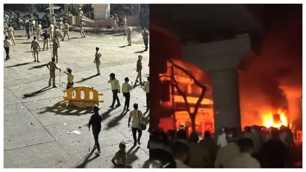 அவுரங்கசீப் கல்லறை விவகாரம்.. நாக்பூரில் இரு பிரிவினர் இடையே மோதல்! வாகனங்கள் தீ வைப்பு.. பதற்றம்