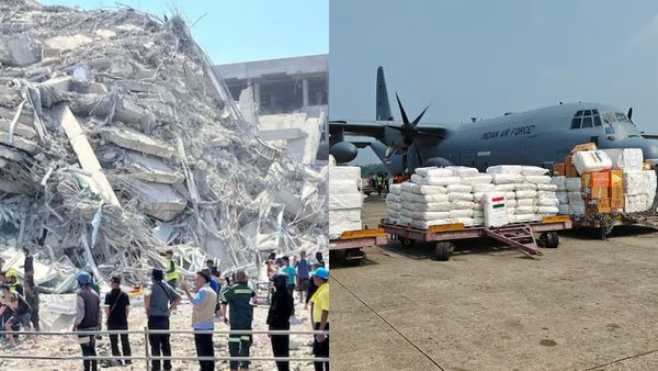 “ஆபரேஷன் பிரம்மா'”.. மியான்மர் மக்களுக்காக கரம் கொடுத்த இந்தியா.. முதல் நாடாக களத்தில் இறங்கியது!