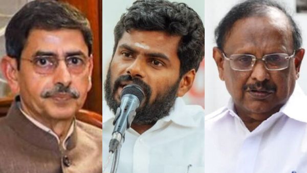 கச்சத்தீவு: அரசியல் செய்ய அண்ணாமலை போதும், ஆளுநர் போட்டியிட வேண்டாம்- அமைச்சர் ரகுபதி 'பொளேர்' போடு!