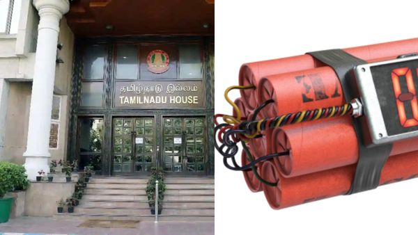டெல்லி தமிழ்நாடு இல்லத்துக்கு வெடிகுண்டு மிரட்டல்.. விருந்தினர்கள் உடனே வெளியேற்றம்! பரபர சோதனை!