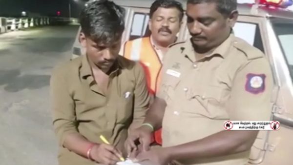 “நாங்க நெனச்சா தமிழ்நாடே ஸ்தம்பிக்கும்”.. குடி போதையில் போலீஸை மிரட்டிய அரசு பஸ் கண்டக்டர்!