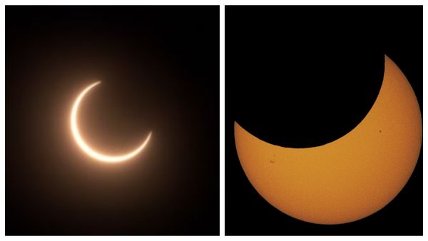 பிறை நிலவாய் மாறிய சூரியன்! ஆண்டின் முதல் சூரிய கிரகணம்! நீங்க பாத்தீங்களா?