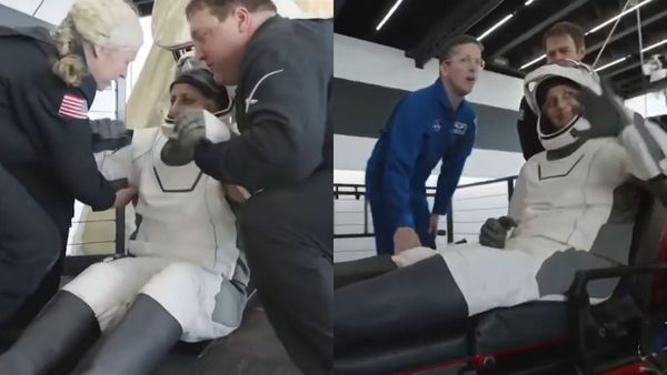 பட்டாம்பூச்சி போல் சிறகை விரித்த டிராகன்! வெளியே வந்ததும் சுனிதா செய்த செயல்! ஸ்ட்ரெச்சரில் வீரர்கள்