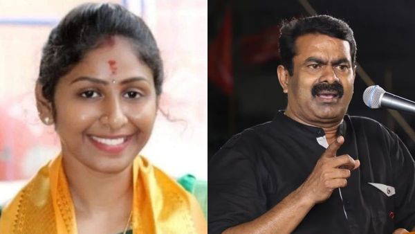 பாஜக டூ நாதக.. போலீஸ் ஸ்டேஷனில் நடந்த சம்பவம்.. 1 ஆண்டில் நாதகவில் டாப் பொறுப்பை பெற்ற வீரப்பன் மகள்