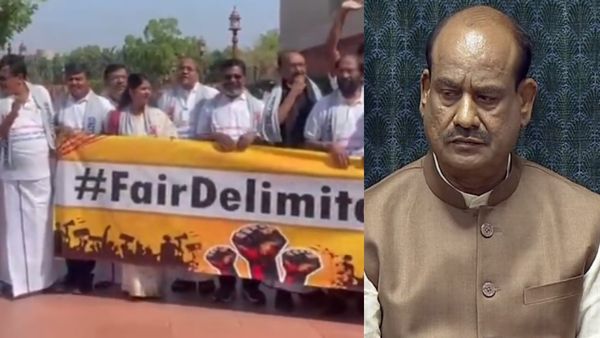 தொகுதி மறுவரையறை குறித்த டி சர்ட் அணிந்து லோக்சபாவுக்குள் வர தமிழக எம்பிக்களுக்கு சபாநாயகர் தடை!