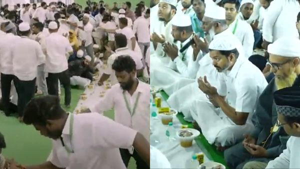 ரமலான் நோன்பு திறப்பு நிகழ்ச்சியில் தவெக விஜய்! துவா செய்யும் போது செய்த செயல்! இதனை கவனிச்சீங்களா?