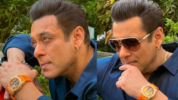 சல்மான் கான் கையை பாருங்க.. அட ராமஜென்ம பூமி வாட்ச்.! விலையை கேட்டால் ஒரு நிமிஷம் தலையே சுத்துது