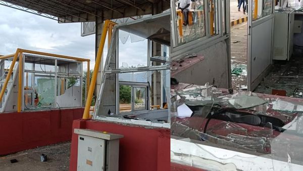 ஆயிரக்கணக்கானோர் ஒன்று திரண்டு சூறையாடிய வத்தலகுண்டு சுங்க சாவடி- 300 பேர் மீது வழக்கு!