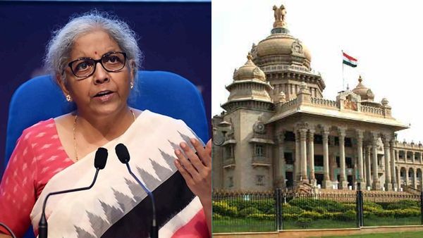 '₹' விவகாரம்: ரூபாய் மதிப்பு என்னாச்சுன்னு பாருங்க..நிர்மலா சீதாராமனுக்கு பதில்! கர்நாடகாவில் ஆதரவு!