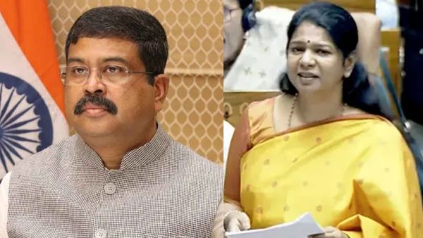 திரும்ப திரும்ப பொய் சொல்லாதீங்க! பிஎம்ஶ்ரீ கடித விஷயத்தில் தர்மேந்திர பிரதானை வெளுத்தெடுத்த கனிமொழி