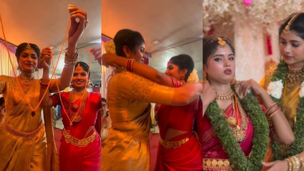 மாறி மாறி தாலி கட்டி, ஆசிர்வாதம் வாங்கிய சீரியல் நடிகைகள்.. இதெல்லாம் நல்லாவா இருக்கு? புலம்பும் 90ஸ் கிட்ஸ்