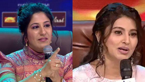 சினேகாவா? நானா? ஜீ தமிழ் நிகழ்ச்சியில் வாக்குவாதத்தில் ஈடுபட்ட பாடகி ஸ்வேதா மேனன், வெளியான வீடியோ