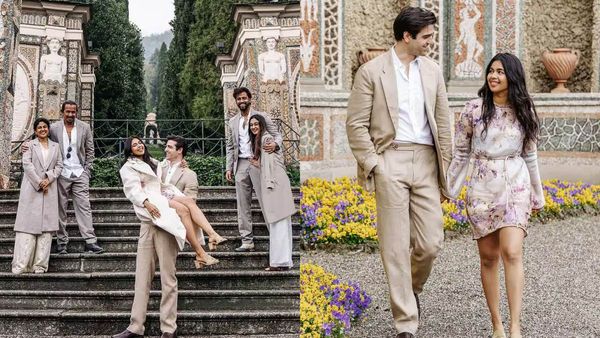 நடிகர் அர்ஜுனின் இரண்டாவது மகளுக்கு திருமணம்! 13 வருட காதலருடன் போட்டோ சூட்.. குவியும் வாழ்த்து