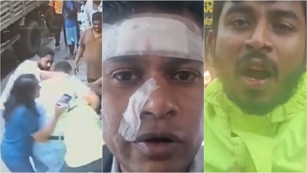 பெங்களூரில் விமானப்படை அதிகாரி மீது நடந்த தாக்குதலில் எதிர்பாராத திருப்பம்.. வெளியான சிசிடிவி ஆதாரம்