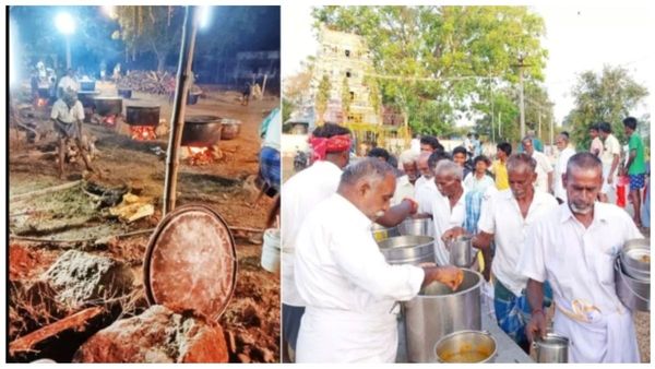 ஆடுகள் 200 வெட்டி அண்டாவில் கறி விருந்து.. ஒரே நாளில் நடந்த 2 தேர் திருவிழா! நாமக்கல், தஞ்சை ஹேப்பி