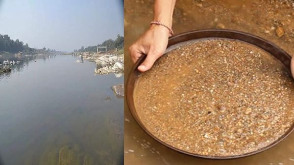 தங்கம் பாயும் நதி.. இந்தியாவில் எங்கு இருக்கு தெரியுமா? பாருங்க!
