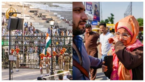 பாகிஸ்தானுக்குள் இந்திய பெண் நுழைய அனுமதி மறுப்பு.. பாக். கணவர், குழந்தைகளைப் பிரிந்து மனைவி கண்ணீர்