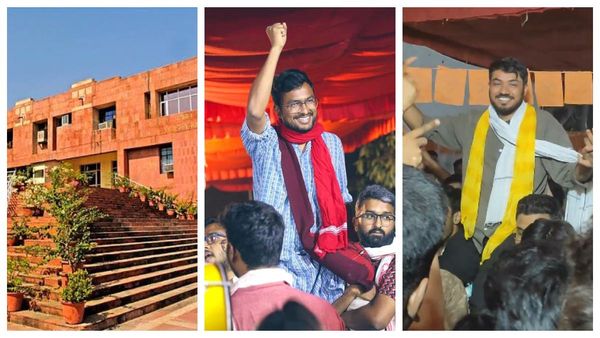 டெல்லி ஜேஎன்யூ மாணவர் சங்க தேர்தலில் இடதுசாரி மாணவர் கூட்டமைப்பினர் வெற்றி.. ஏபிவிபியும் முன்னேற்றம்