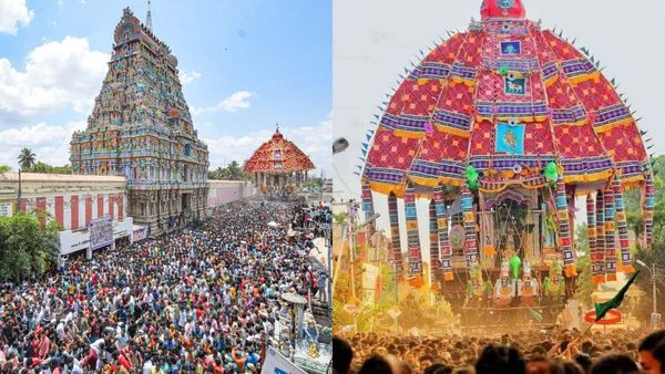 திருவாரூர் தியாகராஜ சுவாமி கோயில் ஆழித்தேரோட்டம்! ஆரூரா தியாகேசா என விண்ணை பிளந்த பக்தர்கள் முழக்கம்