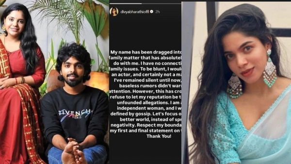 ஜிவி பிரகாஷுடன் டேட்டிங் போனேனா? சைந்தவியை பிரிய நான் தான் காரணமா? திவ்யா பாரதி கொடுத்த விளக்கம்