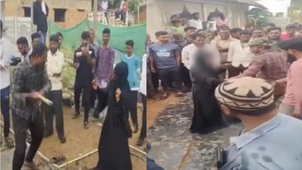 நடத்தையில் சந்தேகம்.. முஸ்லிம் பெண்ணுக்கு நேர்ந்த கொடுமை.. கர்நாடகாவில் மசூதி அருகே நடந்த சம்பவம்