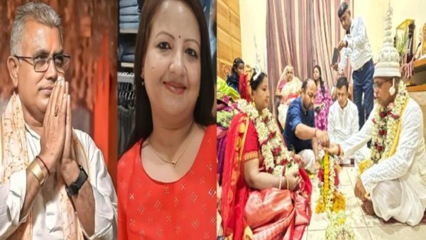 60 வயதில் வந்த காதல்.. பாஜக பெண் தொண்டரை திருமணம் செய்த  மூத்த தலைவர்.. யார் இந்த திலீப் கோஷ்?