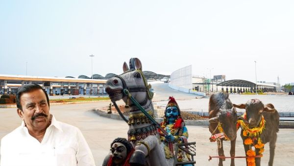 கருப்பா..பஞ்சப்பூருக்கு பஞ்சாயத்து வர கூடாது! 15 கிடாய் வெட்டி நேரு பூஜை! வெளுத்துக் கட்டிய உ.பி.கள்