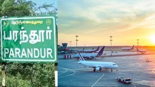 பரந்தூர் விமான நிலையத்துக்கு நிலத்தை கையகப்படுத்த அதிகாரம் தரும் அரசாணை.. ஐகோர்டில் முக்கிய வாதம்