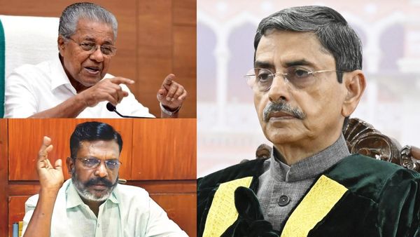 ஆளுநருக்கு எதிரான தீர்ப்பு- பினராயி விஜயன் வரவேற்பு! ஆளுநர் ரவிக்கு மூக்கறுப்பு-திருமாவளவன் காட்டம்!