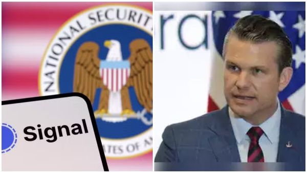 சிக்னல் சேட் லீக் 2.O! ராணுவ ரகசியங்களை மனைவி, மக்களுடன் பகிர்ந்த அமெரிக்க பாதுகாப்புத்துறை அமைச்சர்