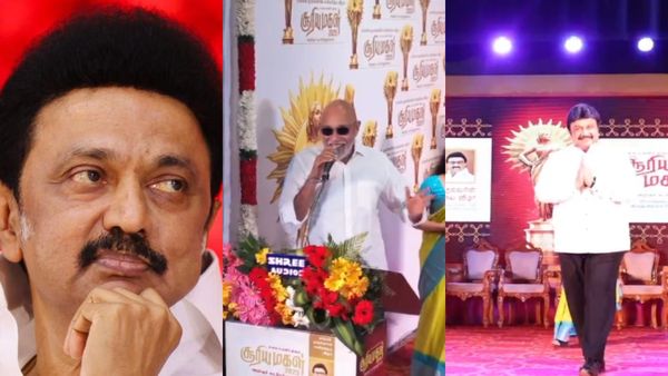 முக ஸ்டாலினுக்கு அர்த்தம் என்ன தெரியுமா? சத்யராஜ் சொன்ன அடடே விளக்கம்.! கைதட்டி ரசித்த நடிகர் பிரபு!