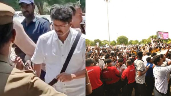 செய்தி ஒளிப்பதிவாளரை தாக்கிய விஜய் பவுன்ஸ்சர்கள்.. மதுரை விமான நிலையத்தில் பரபரப்பு