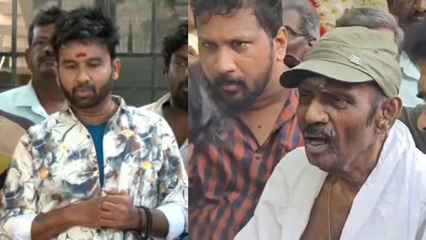 கவுண்டமணி மனைவி கையால் சாப்பிட்டு இருக்கிறேன்.. சந்தானத்தோடு போனபோது சொன்ன வார்த்தை! கூல் சுரேஷ் எமோஷனல்