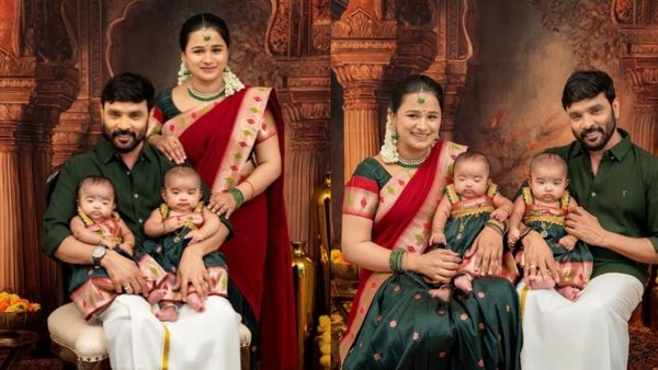 தங்கபுள்ள பாருங்க.. முதல் முறை குழந்தைகளின் முகத்தை காட்டிய சினேகன்- கன்னிகா.. நெகிழ்ச்சி போஸ்ட்