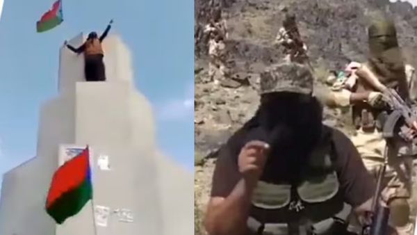 வீழ்த்தப்பட்ட பாகிஸ்தான் கொடி! பலுசிஸ்தானில் பலூச் கொடியை ஏற்றிய போராளிகள்! உள்நாட்டிலும் பயங்கர அடி