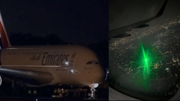 326 பேருடன் சென்னை வந்த விமானம்.. பாய்ந்த பச்சை கலர் லேசர் ஒளி.. பதறிப்போன விமானி! பரபரத்த ஏர்போர்ட்