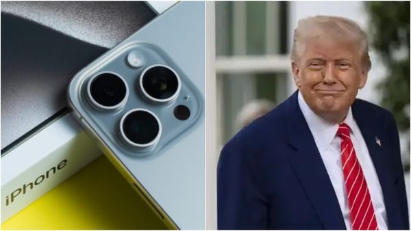 இந்தியாவிலிருந்து ஐபோன்.. 25% வரி விதிக்கப்படும்! ஆப்பிள் நிறுவனத்திற்கு எதிராக உருட்டிய டிரம்ப்