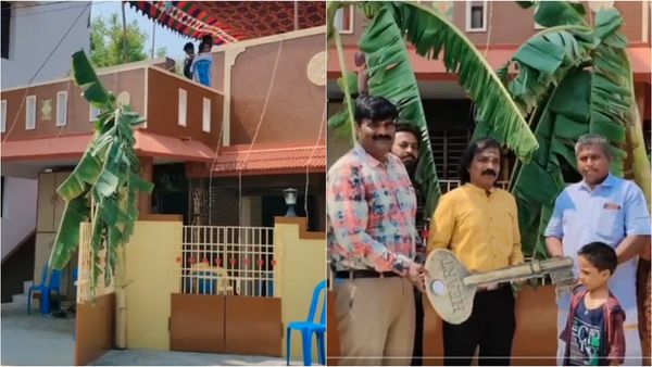 காஞ்சிபுரம் பள்ளி ஆசிரியருக்கு பல லட்சத்தில் வீடு கட்டி கொடுத்த பள்ளியின் உரிமையாளர்.. பேட்டி