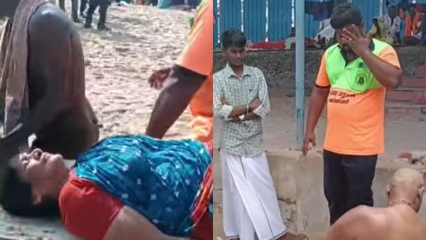 திருச்செந்தூர் கடலில் சீறிய அலைகள்.. ரத்தம் சொட்ட சொட்ட வலியால் துடித்த பெண்.. அலறியடித்த பக்தர்கள்!