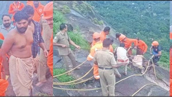 கேரளாவில் ஒரு மஞ்சுமெல் பாய்ஸ்! 1,500 அடி பள்ளத்தில் விழுந்த இளைஞர்.. திக் திக் போராட்டம்