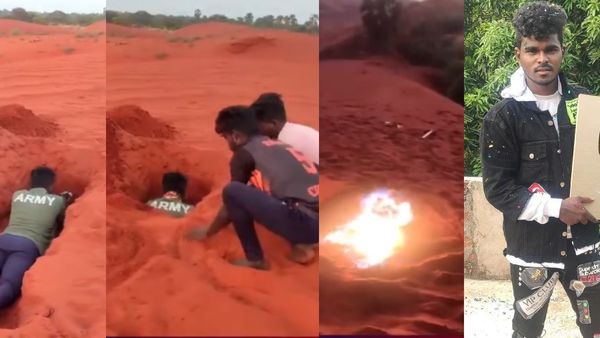 குளத்திற்கு பெட்ரோல்.. இப்போ மணலில் புதைந்து ரீல்ஸ்.. அடங்காத சாத்தான்குளம் ரஞ்சித் பாலா